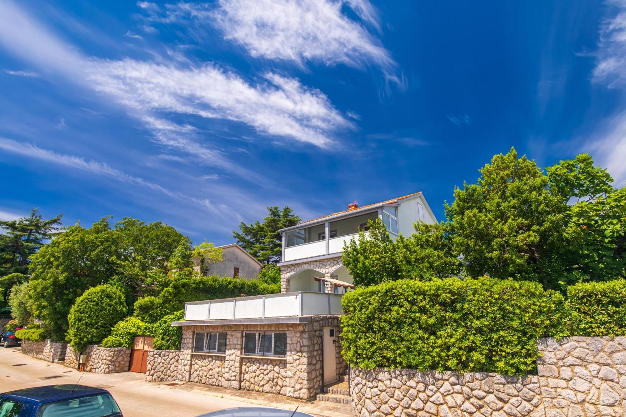 Apartment Tara With Seaview Veglia Exterior foto
