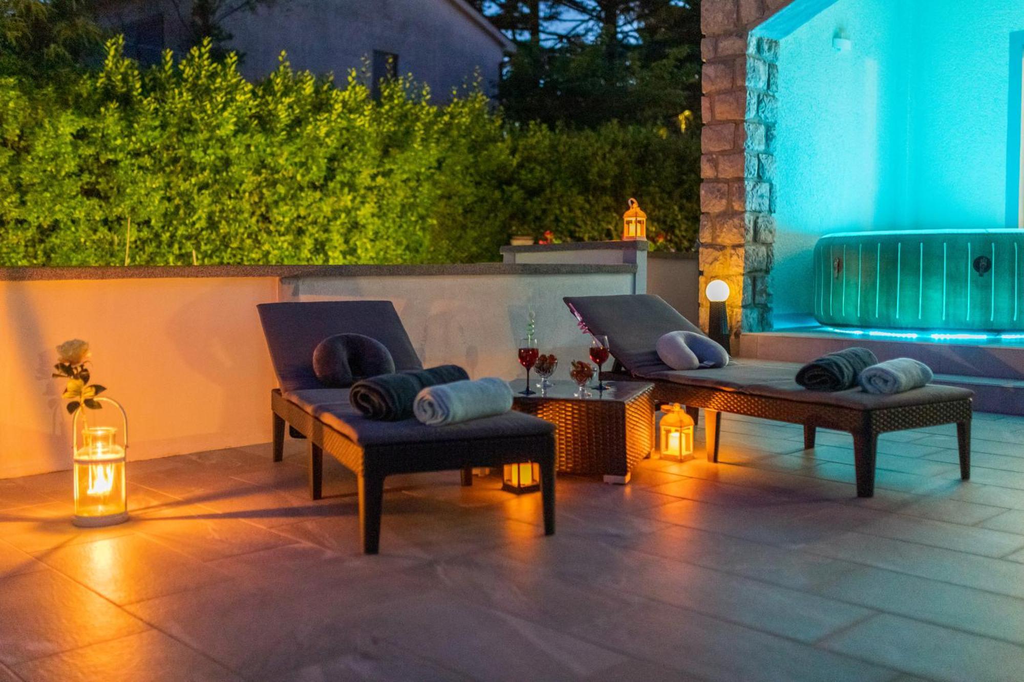 Apartment Tara With Seaview Veglia Exterior foto