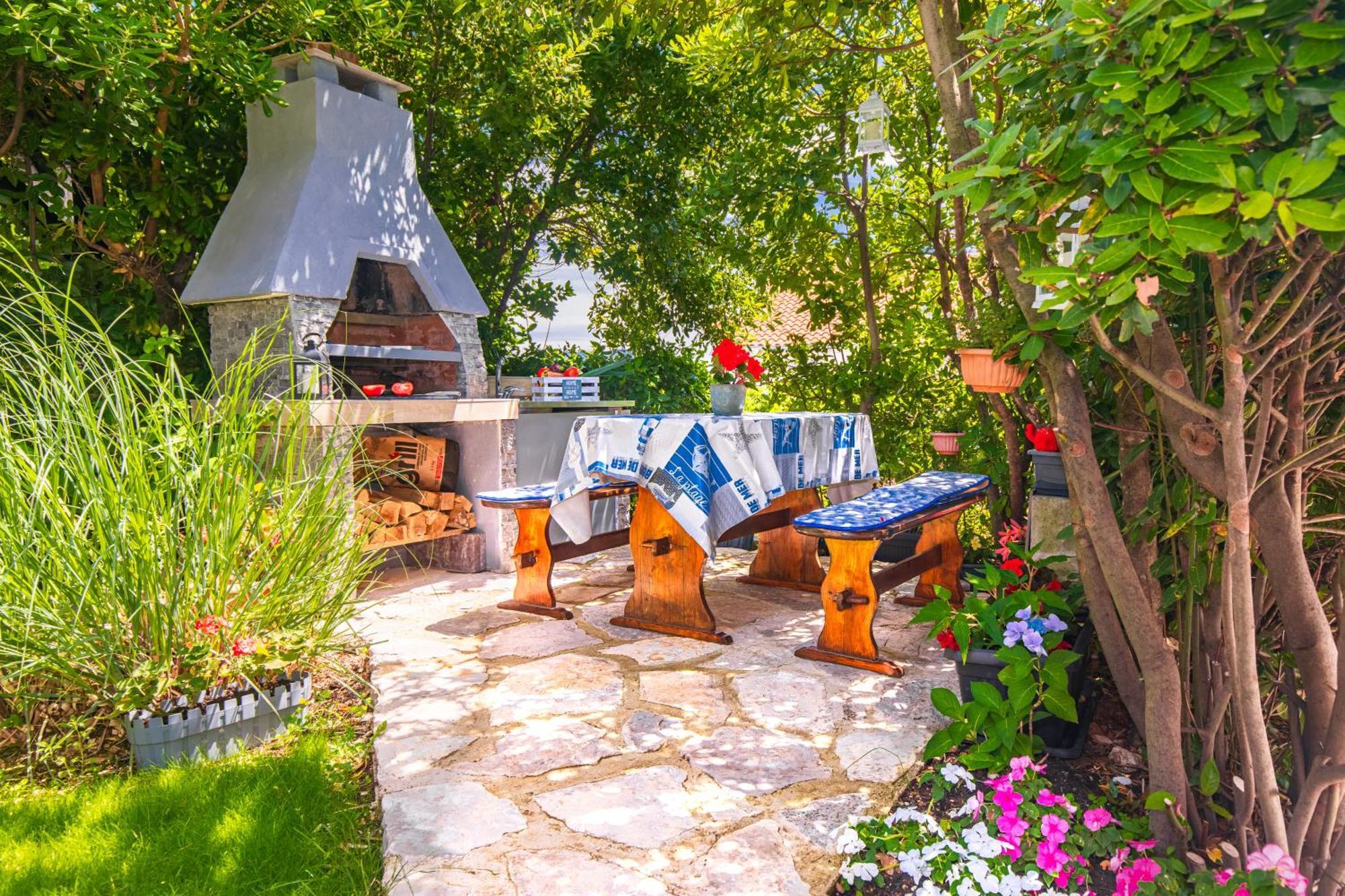 Apartment Tara With Seaview Veglia Exterior foto
